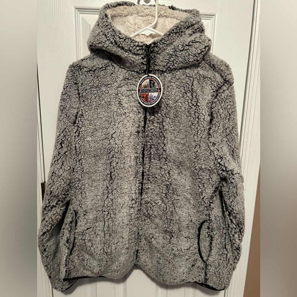 HFX performance fleece zip up jacket
